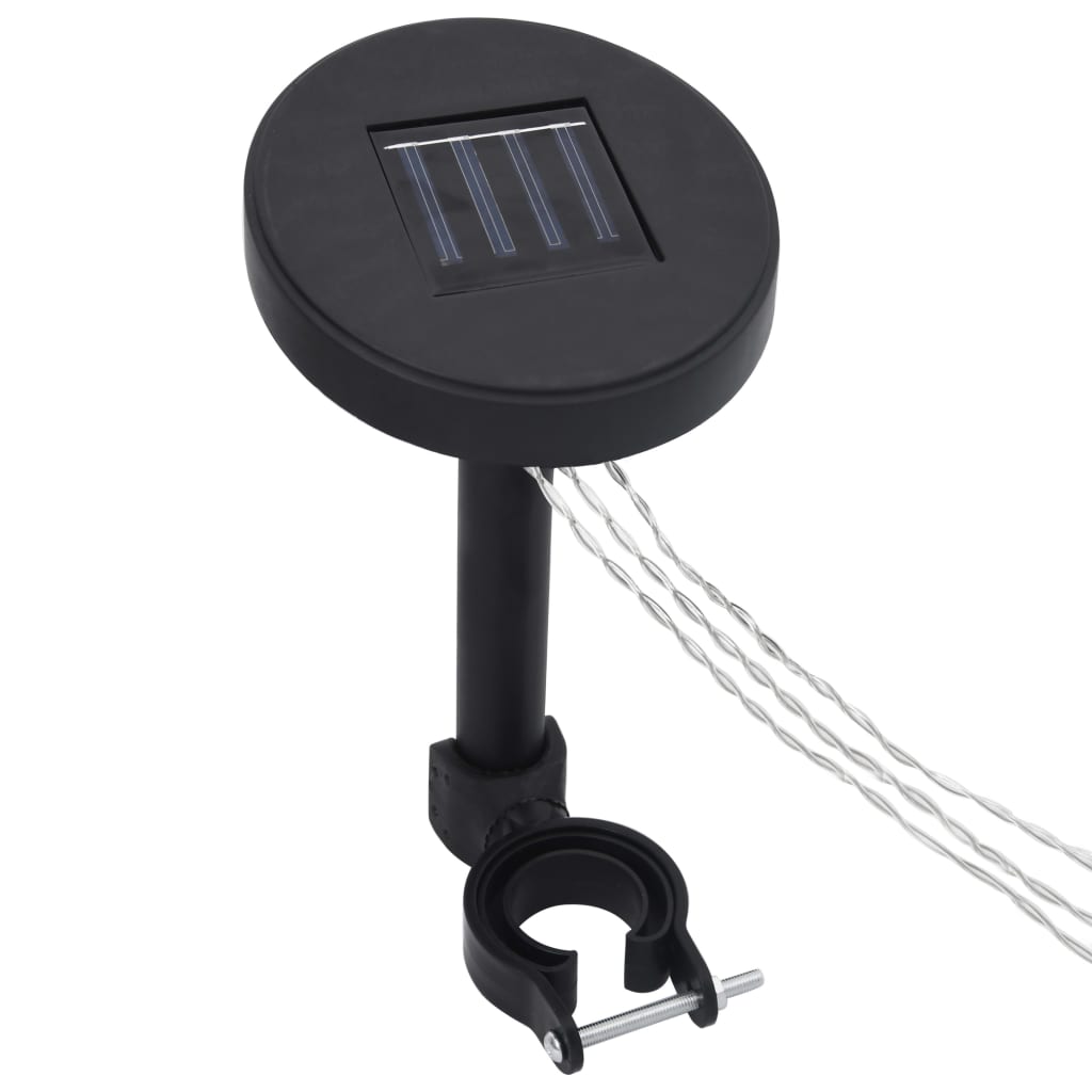 vidaXL Altana ze sznurem lampek LED, 3x4 m, kremowa