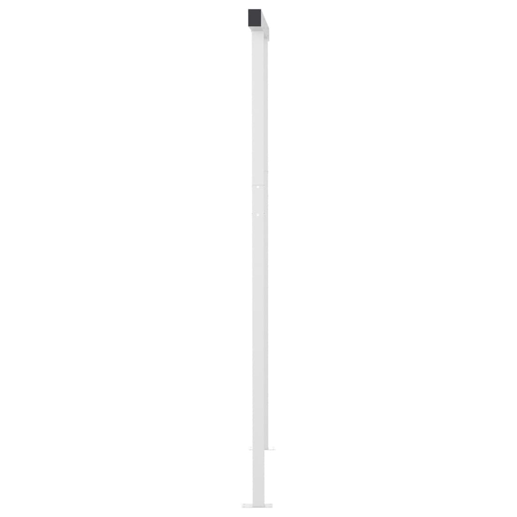vidaXL Automatycznie zwijana markiza, LED i czujnik wiatru, 3x2,5 m