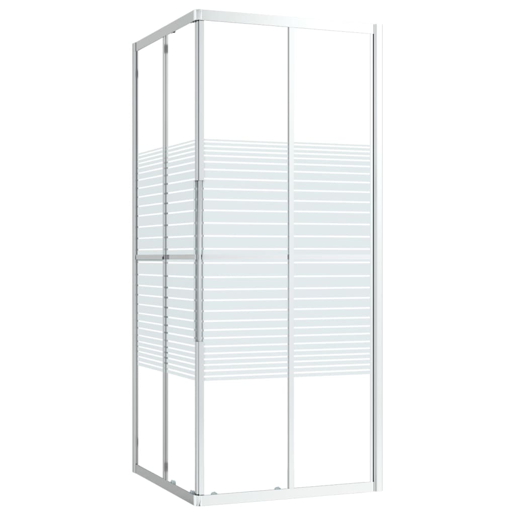 vidaXL Kabina prysznicowa, ESG, 80x80x180 cm