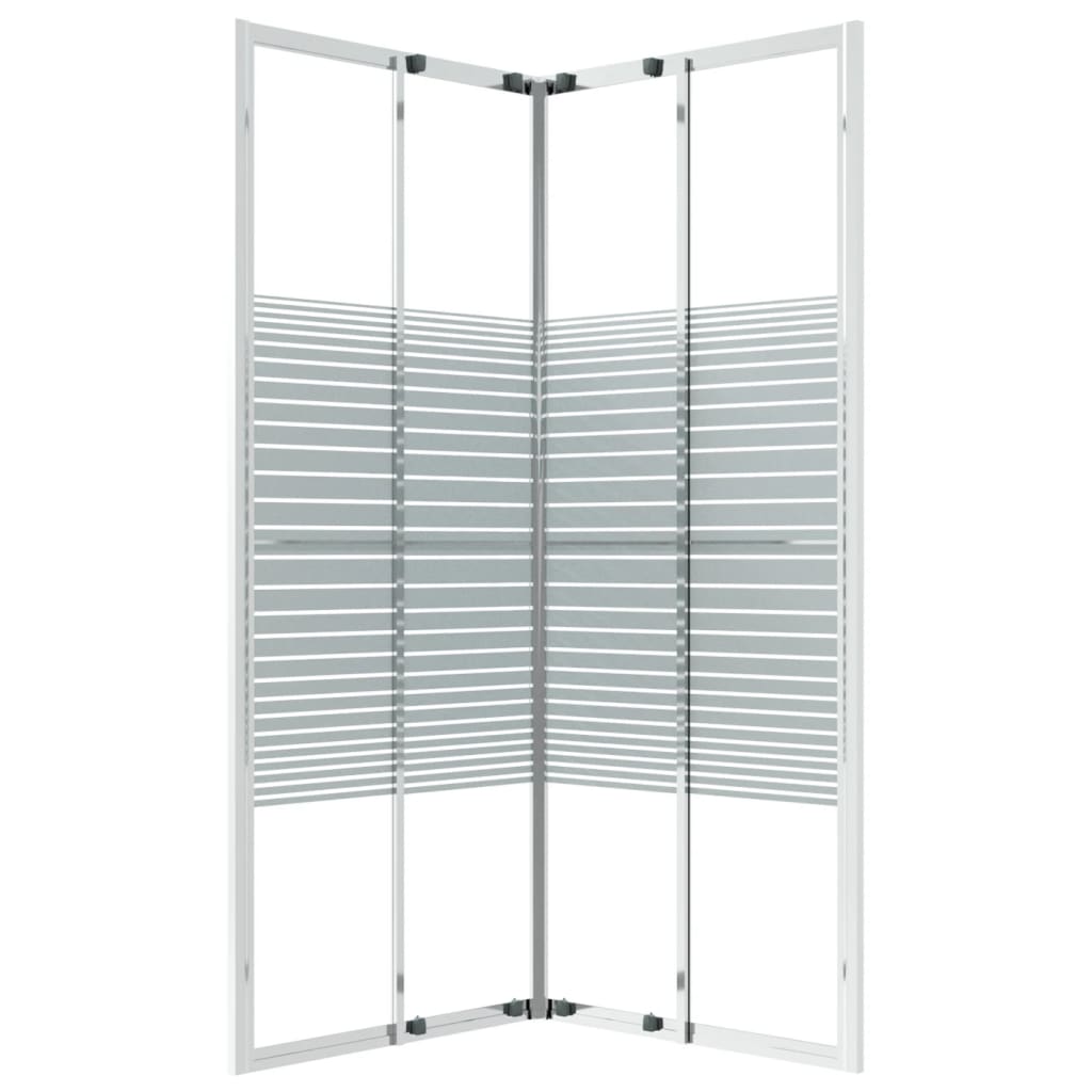 vidaXL Kabina prysznicowa, ESG, 80x80x180 cm