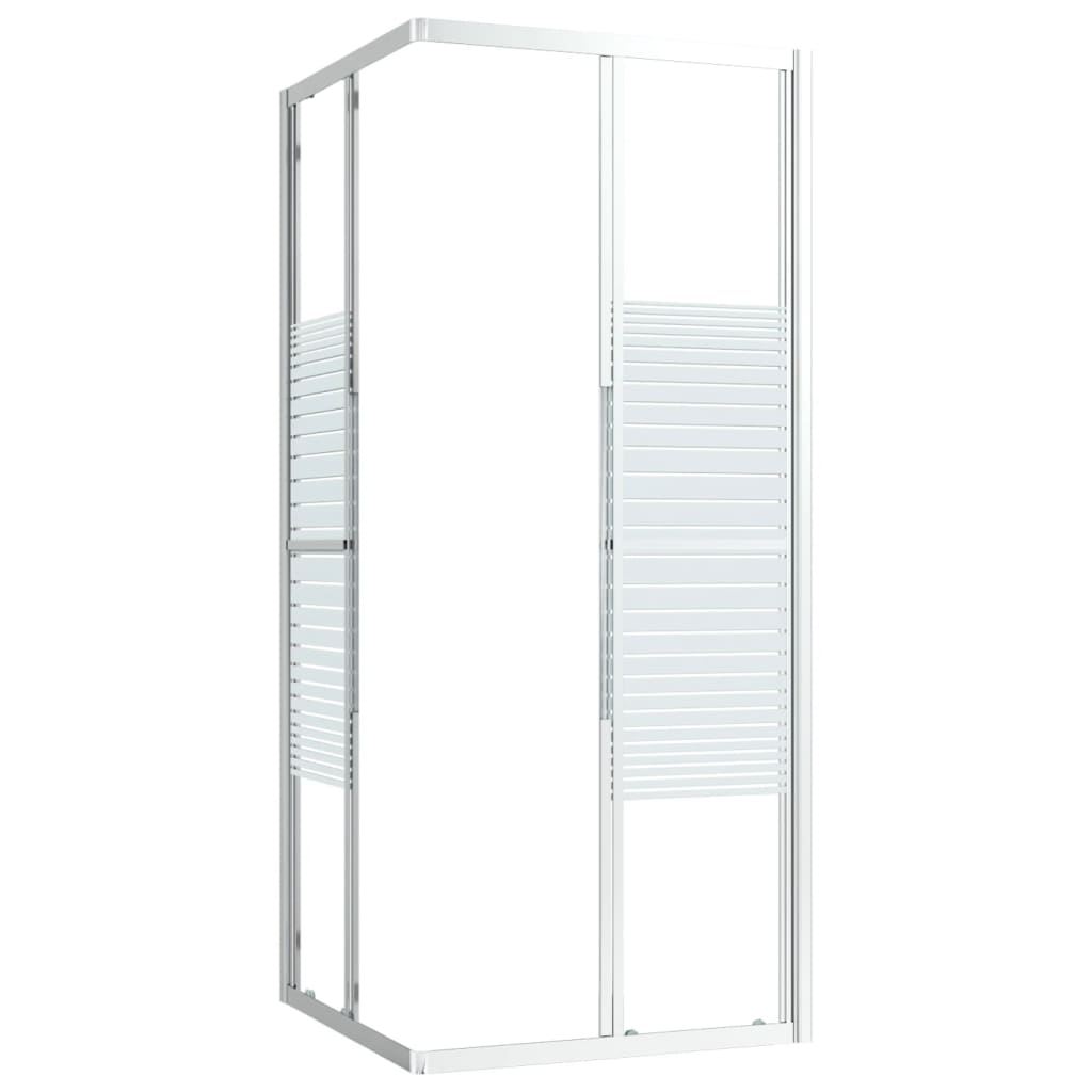 vidaXL Kabina prysznicowa, ESG, 80x80x180 cm