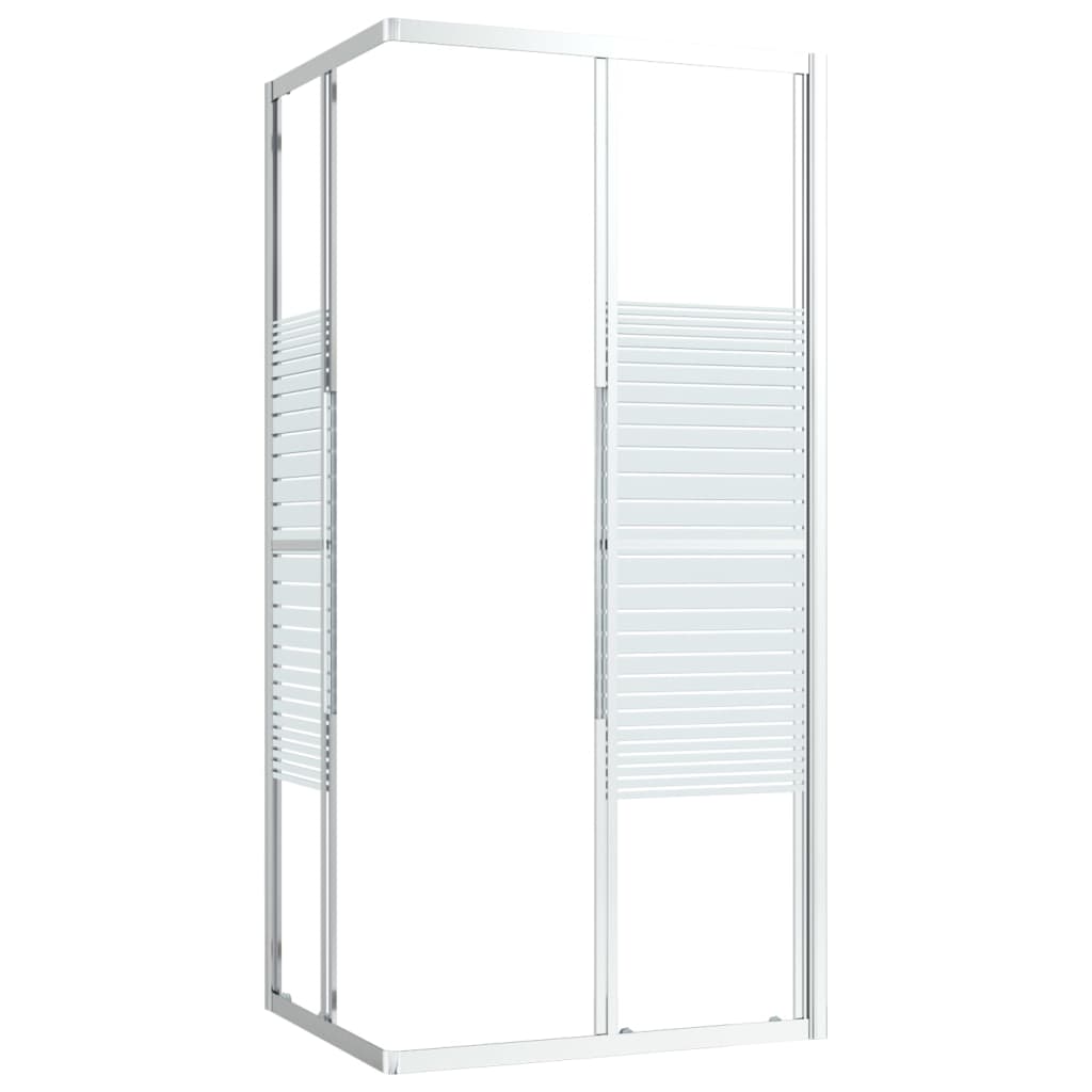 vidaXL Kabina prysznicowa, ESG, 90 x 70 x 180 cm