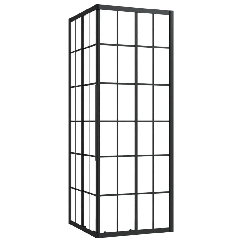 vidaXL Kabina prysznicowa, ESG, 80x80x180 cm