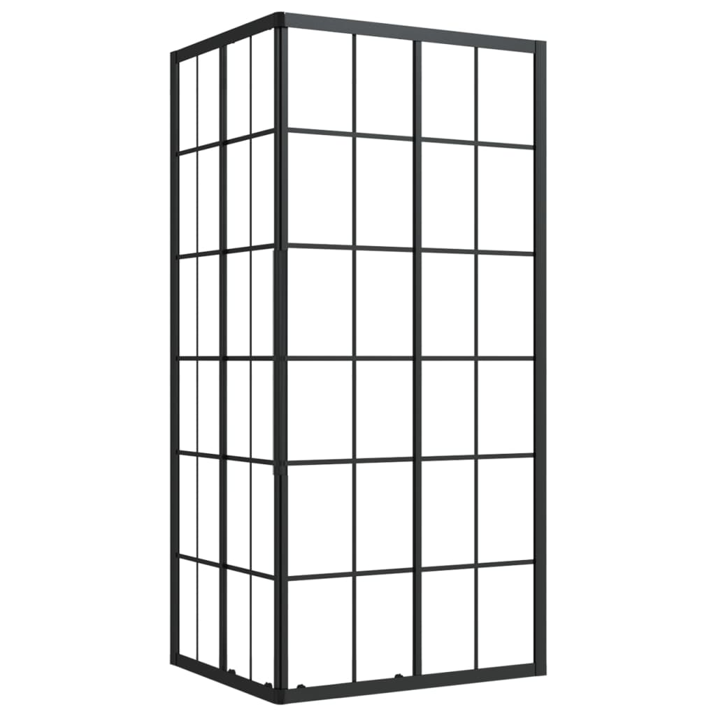 vidaXL Kabina prysznicowa, ESG, 90 x 70 x 180 cm