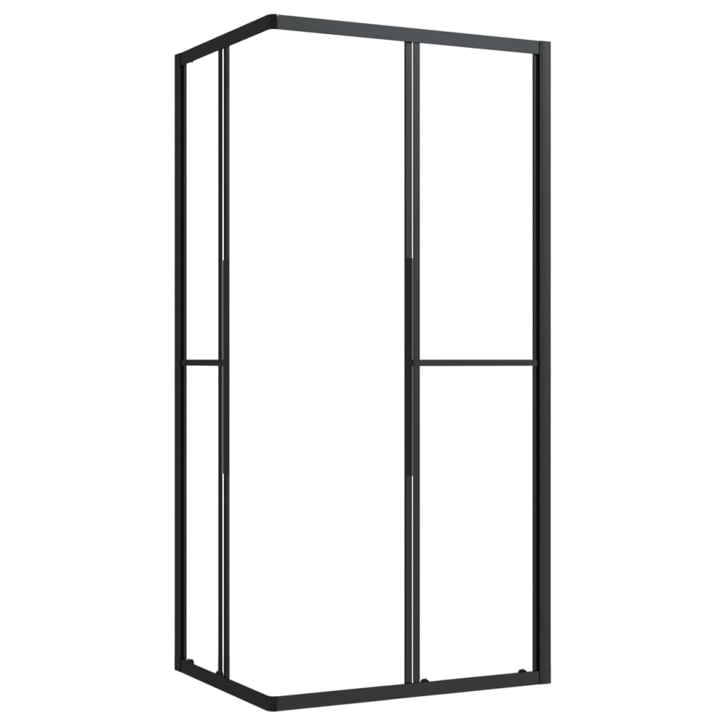 vidaXL Kabina prysznicowa, ESG, 90 x 70 x 180 cm