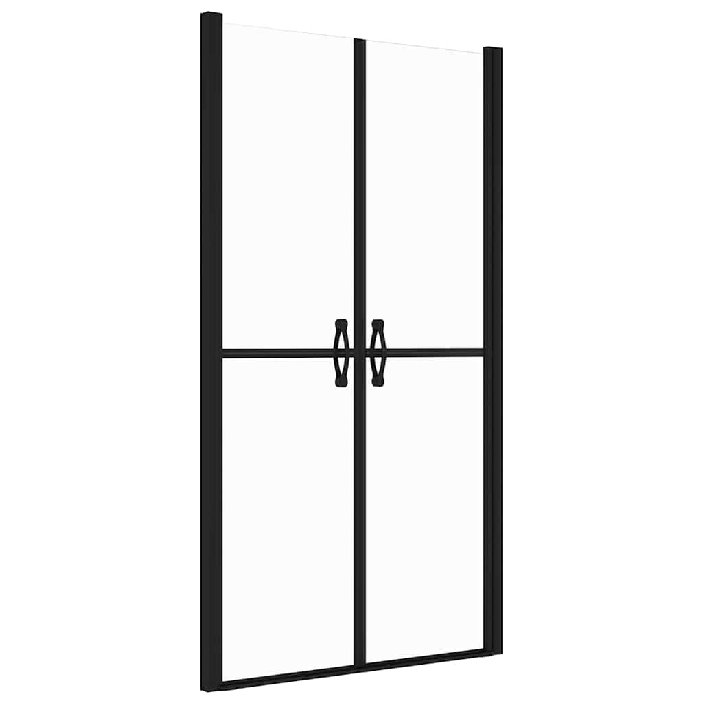 vidaXL Drzwi prysznicowe, przezroczyste, ESG, (73-76)x190 cm