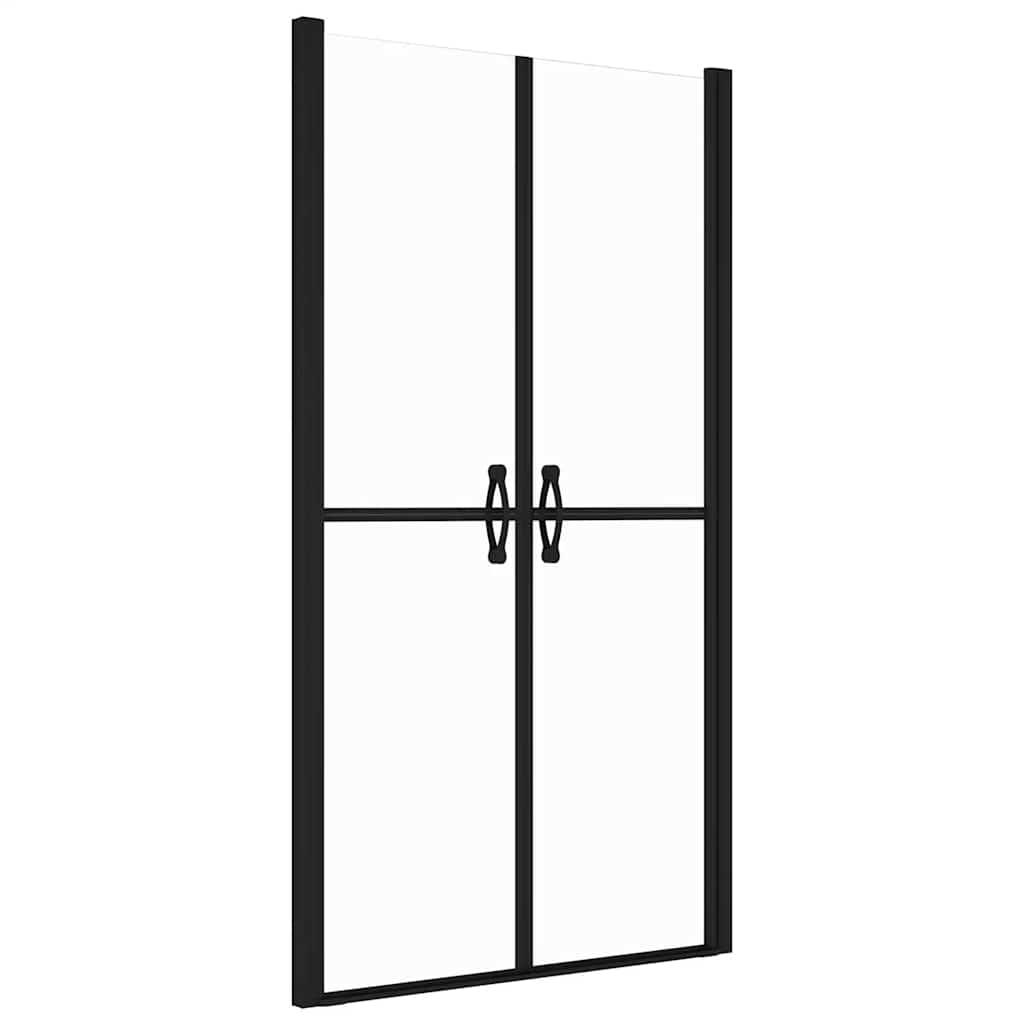 vidaXL Drzwi prysznicowe, przezroczyste, ESG, (78-81)x190 cm