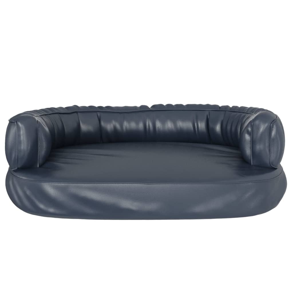vidaXL Ergonomiczne legowisko dla psa, ciemnoniebieskie, 60x42 cm