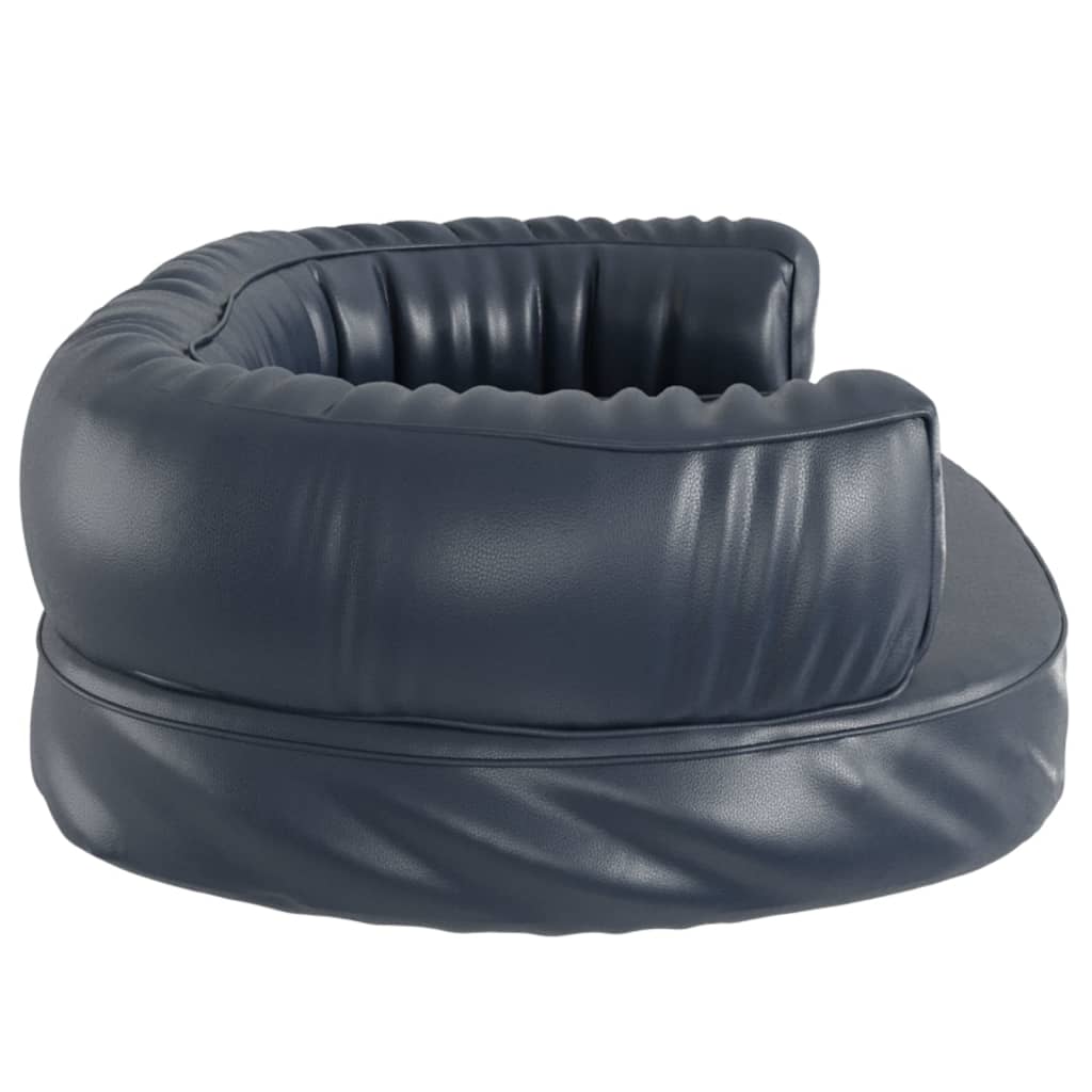 vidaXL Ergonomiczne legowisko dla psa, ciemnoniebieskie, 60x42 cm