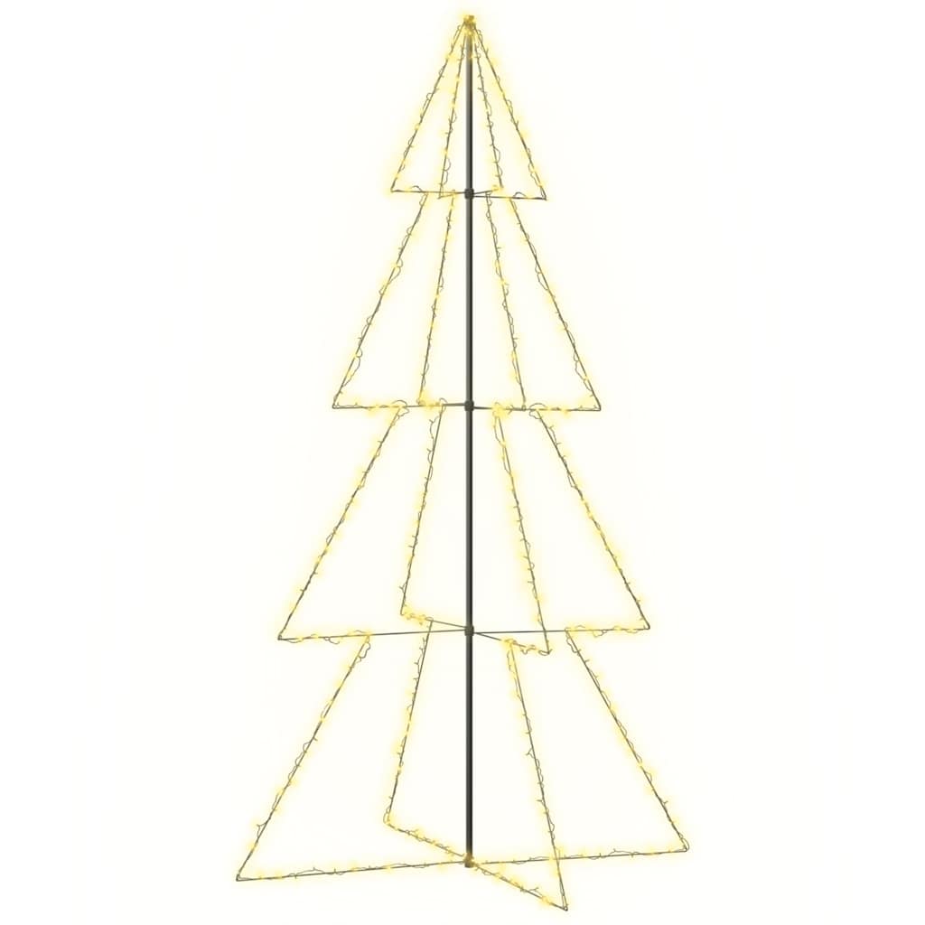 vidaXL Ozdoba świąteczna LED w kształcie choinki, 360 LED, 143x250 cm