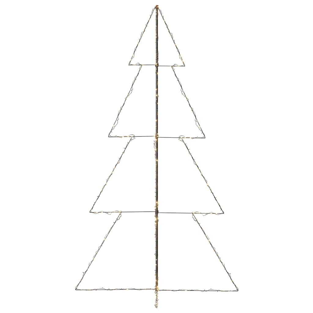 vidaXL Ozdoba świąteczna LED w kształcie choinki, 360 LED, 143x250 cm