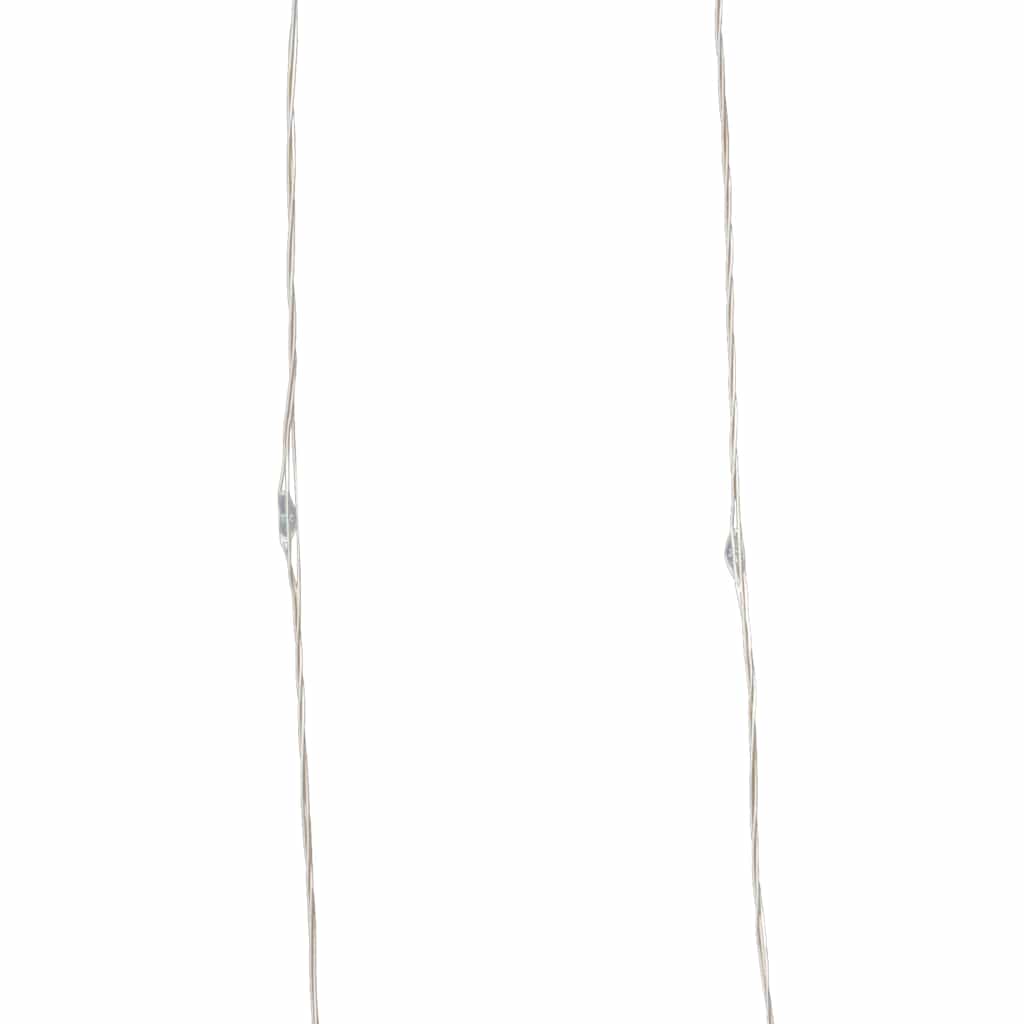 vidaXL Lampki świąteczne, 40 m, 400 micro LED, ciepła biel, 8 funkcji