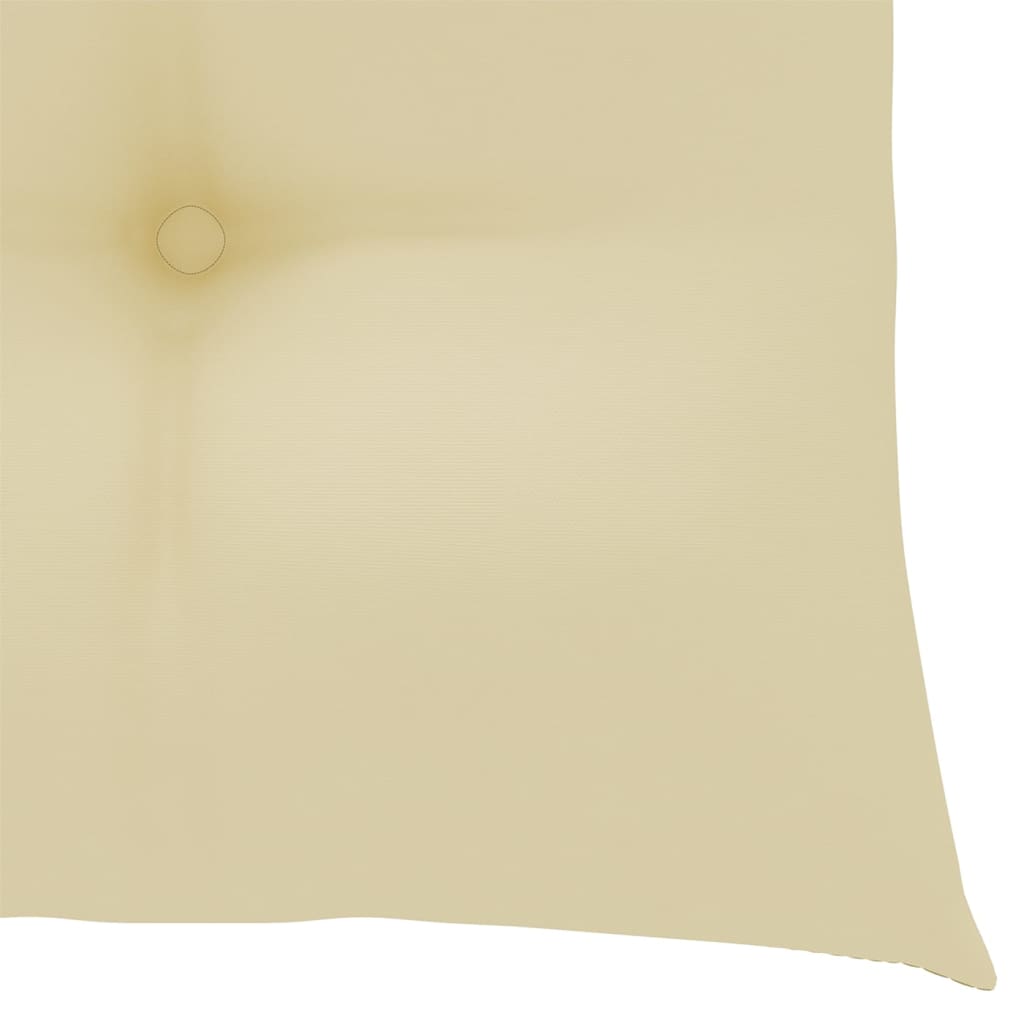 vidaXL Składane krzesła ogrodowe z poduszkami, 8 szt., drewno tekowe