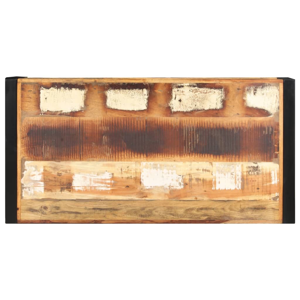 vidaXL Stolik kawowy, 120 x 60 x 40 cm, lite drewno z odzysku