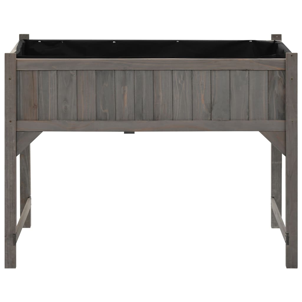 vidaXL Inspekt na podwyższeniu, 110x54x120 cm, lite drewno jodłowe