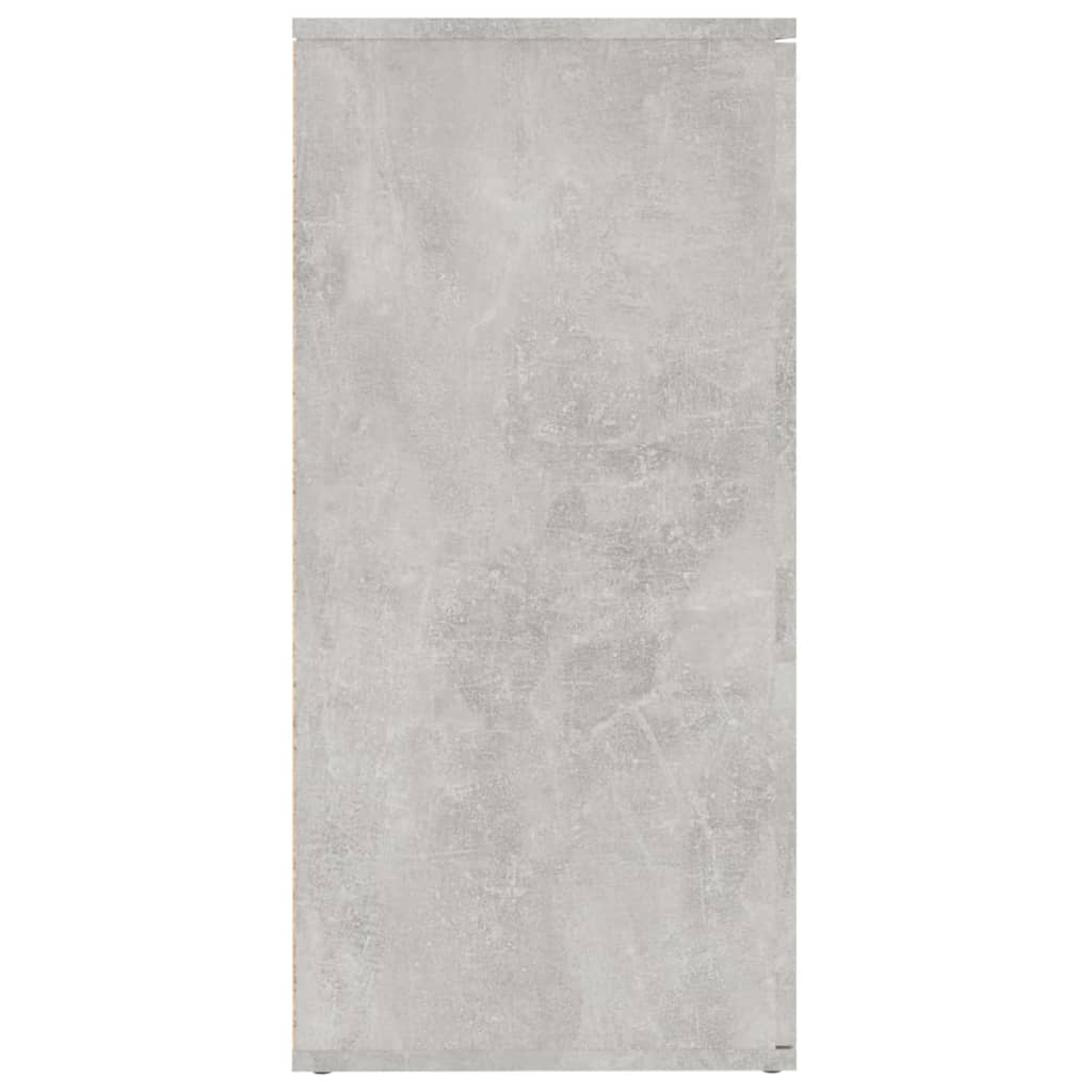 vidaXL Szafka, szarość betonu, 160x36x75 cm, materiał drewnopochodny