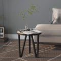 vidaXL Stolik herbaciany, dąb sonoma, Ø35 cm, MDF