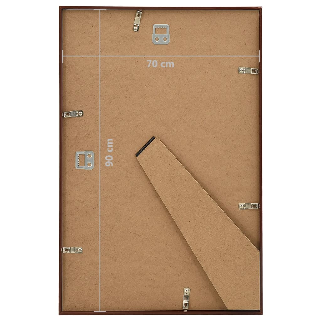 vidaXL Ramki na zdjęcia, 5 szt., ścienne lub stołowe, 70x90 cm, MDF
