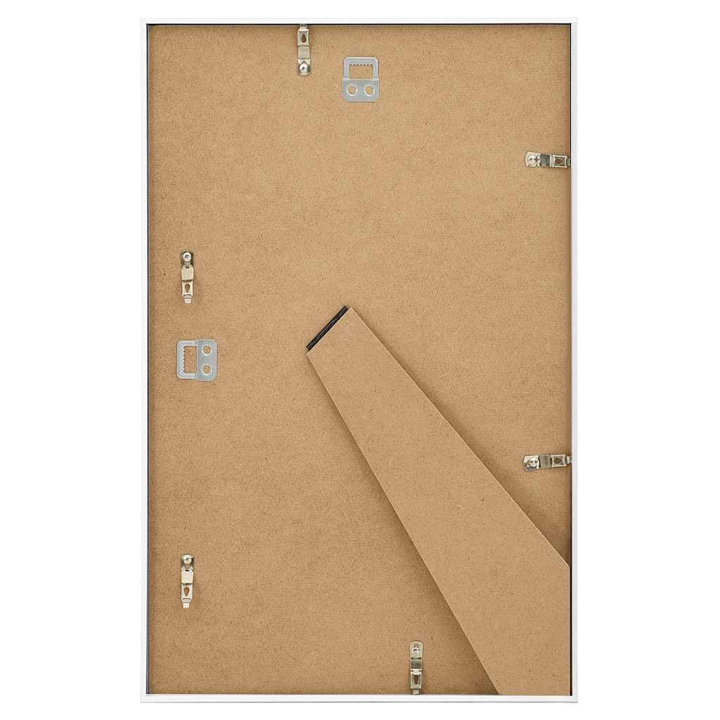 vidaXL Ramki na zdjęcia, 5 szt., ścienne lub stojące, 13x18 cm, MDF