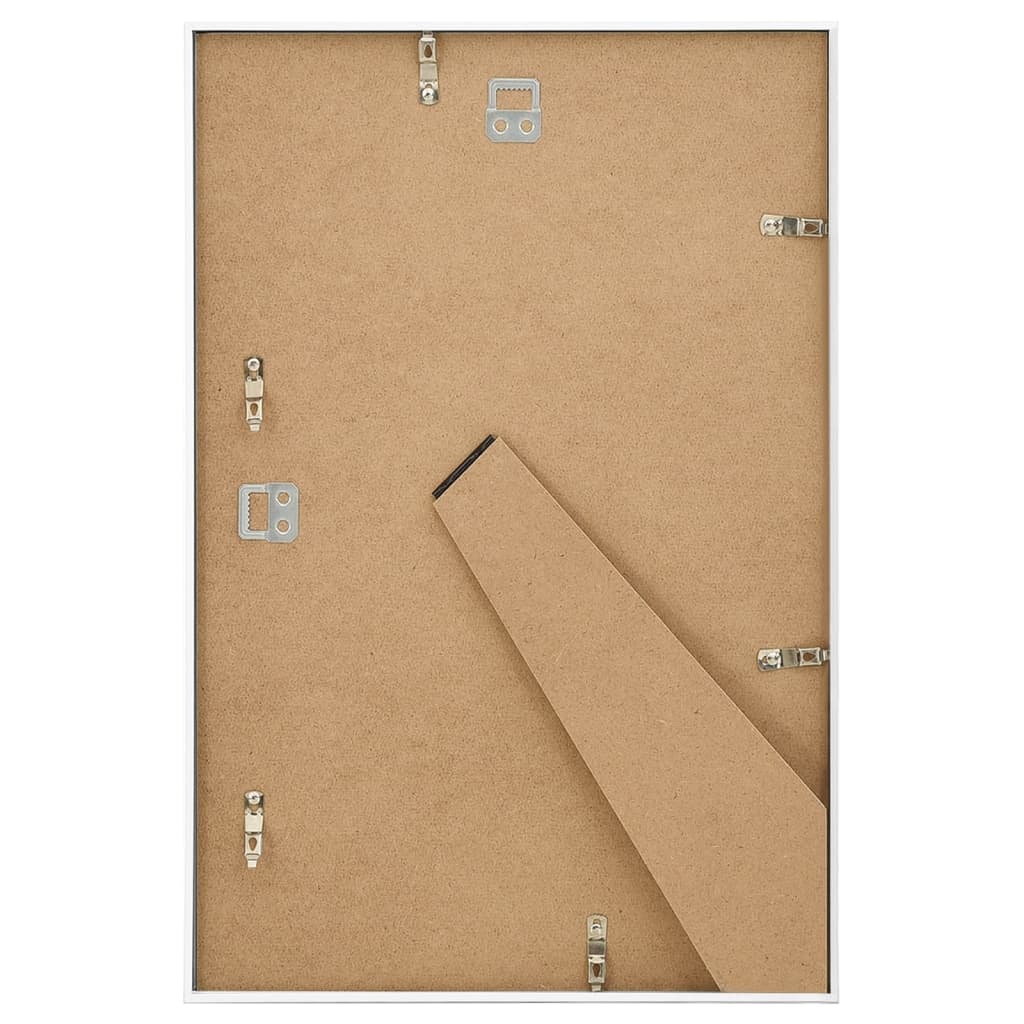vidaXL Ramki na zdjęcia, 3 szt., ścienne lub stojące, 21x29,7 cm, MDF