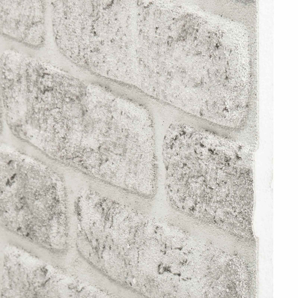 vidaXL Panele ścienne 10 pcs jasnoszary 100 x 50 cm Pianka EPS