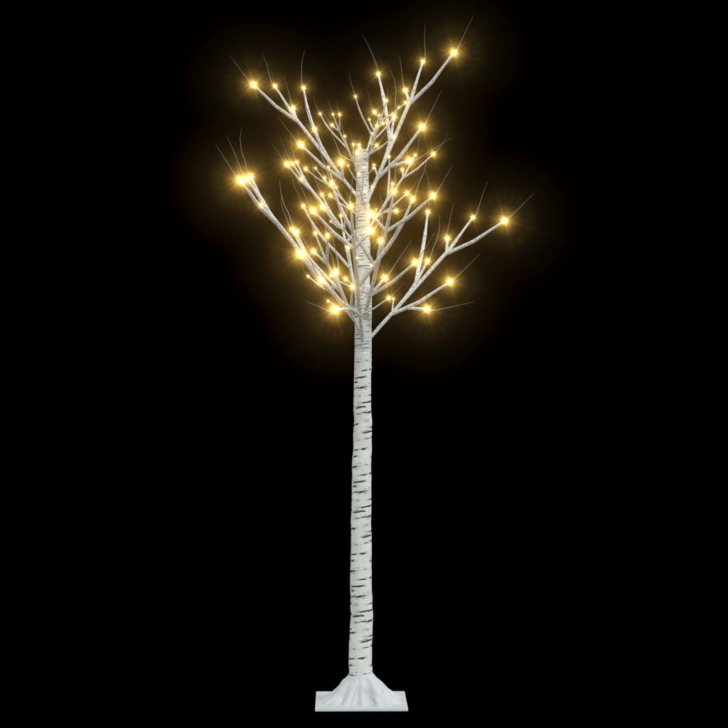 vidaXL Wierzba z oświetleniem, 156 ciepłych białych LED, 1,5 m
