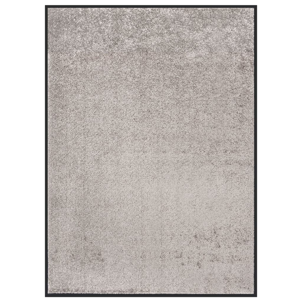 vidaXL Wycieraczka, szara, 60x80 cm