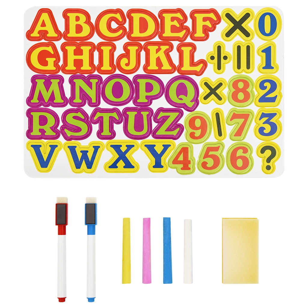 vidaXL Biurko dla dzieci ze sztalugą 3-w-1