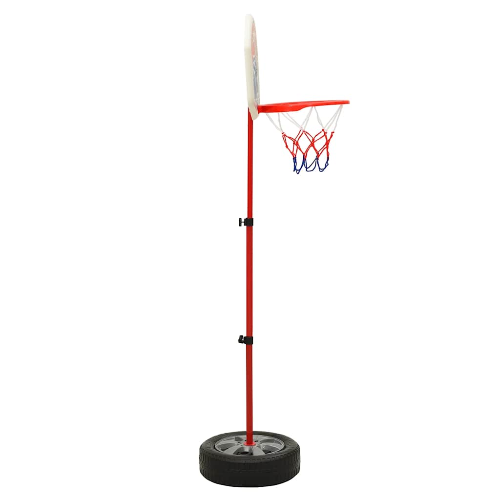 vidaXL Zestaw do gry w koszykówkę dla dzieci, regulowany, 120 cm