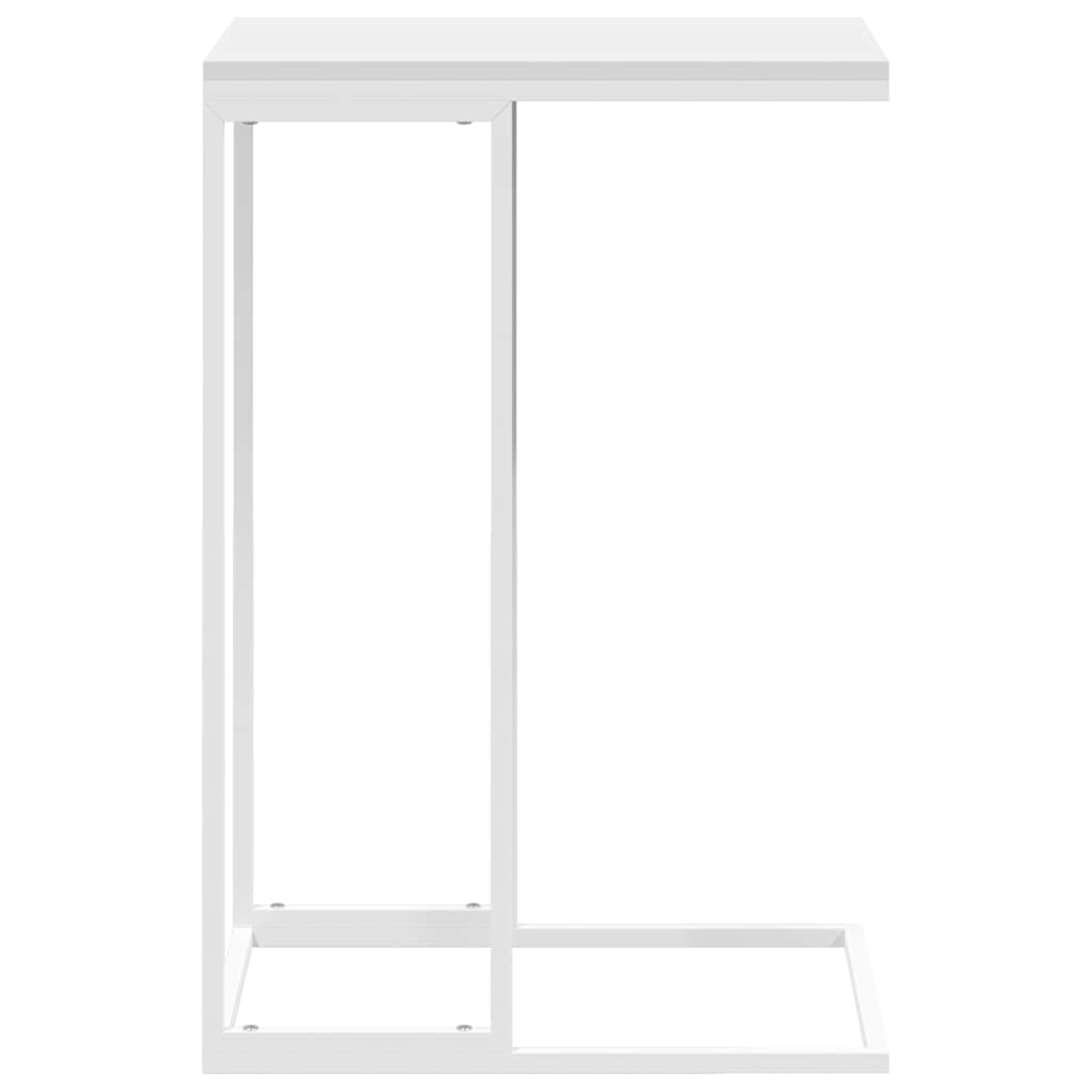 vidaXL Stolik boczny, biały, 40x30x59 cm, materiał drewnopochodny