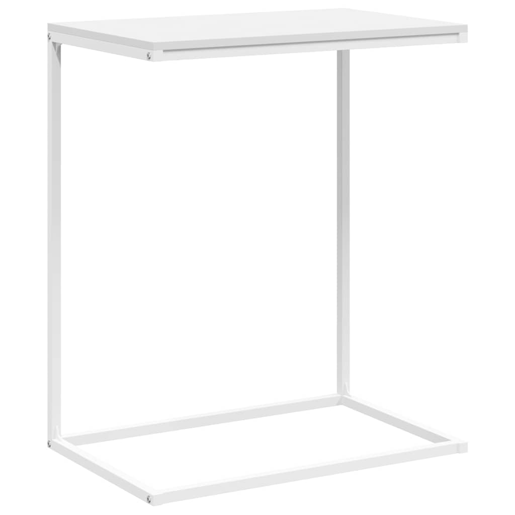 vidaXL Stolik boczny, biały, 55x35x66 cm, materiał drewnopochodny