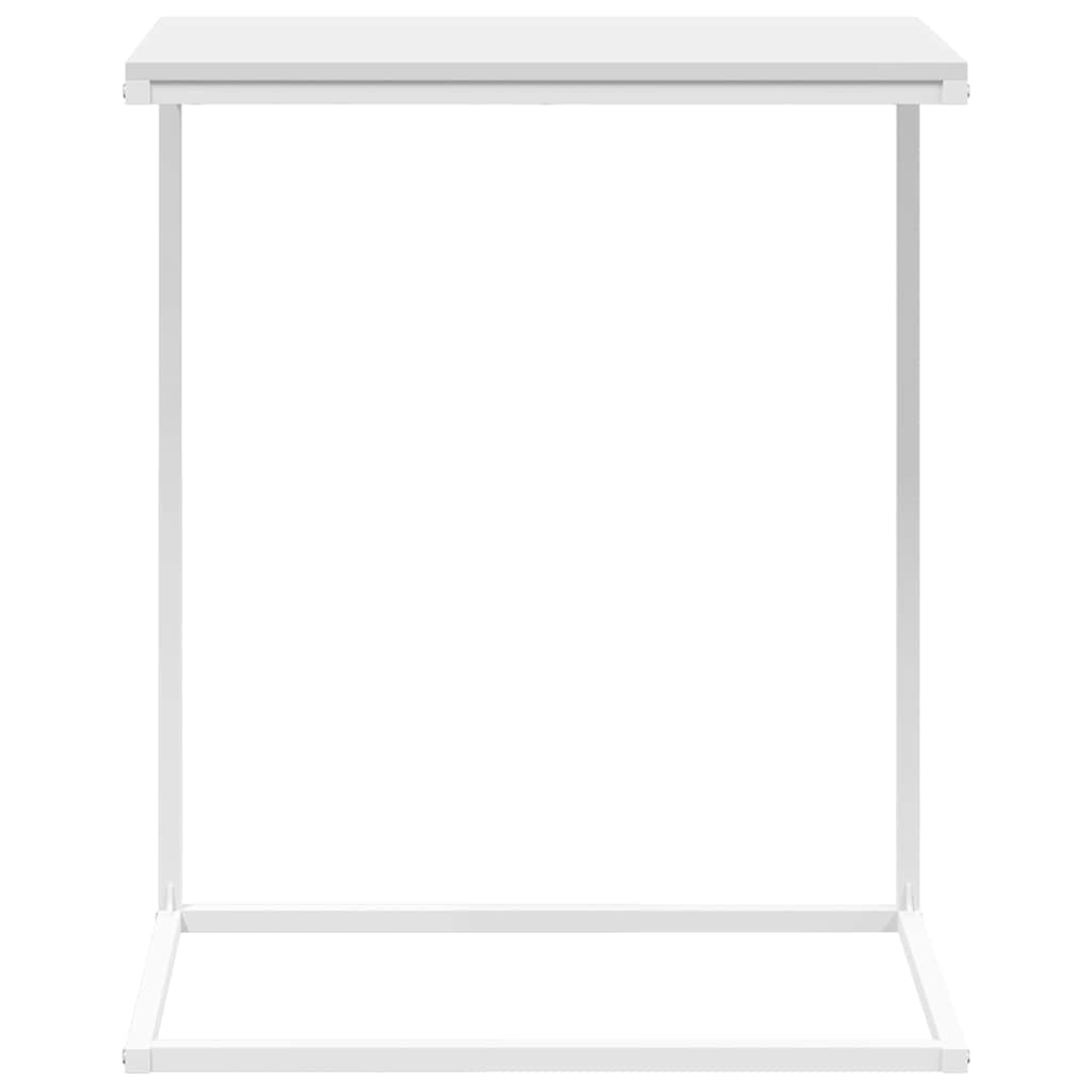 vidaXL Stolik boczny, biały, 55x35x66 cm, materiał drewnopochodny