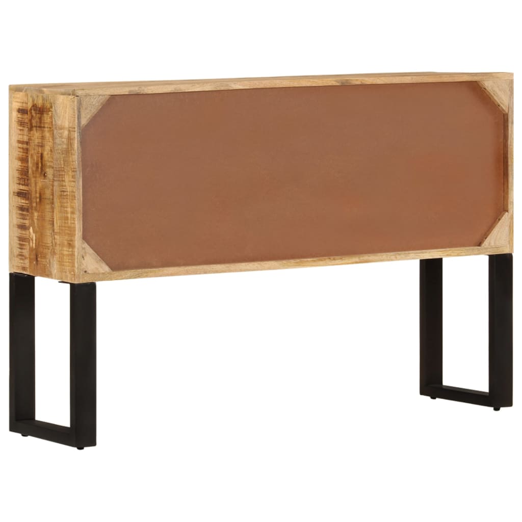 vidaXL Szafka, 110x30x74 cm, surowe drewno mango