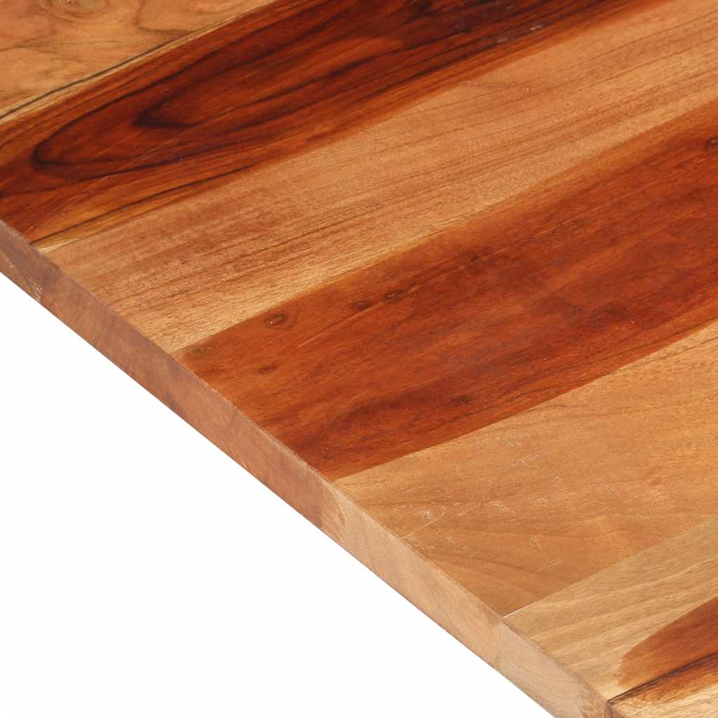 vidaXL Blat stołu, 120x60x(2,5-2,7) cm, lite drewno akacjowe