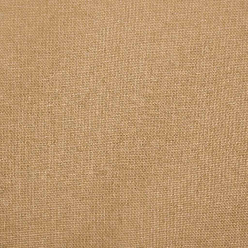 vidaXL Podwójny wózek spacerowy, kolor taupe, stalowy