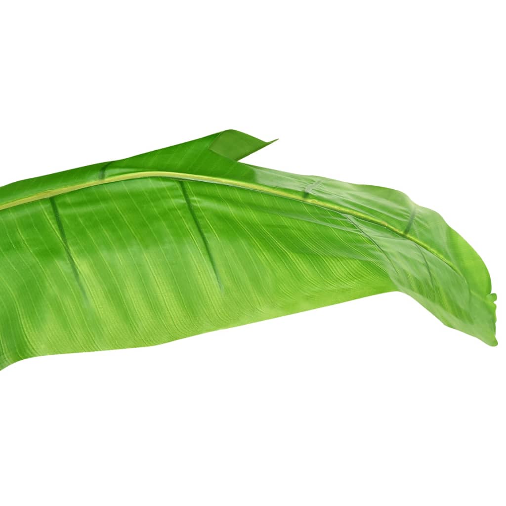 vidaXL Sztuczne drzewko bananowe z doniczką, 115 cm, zielone
