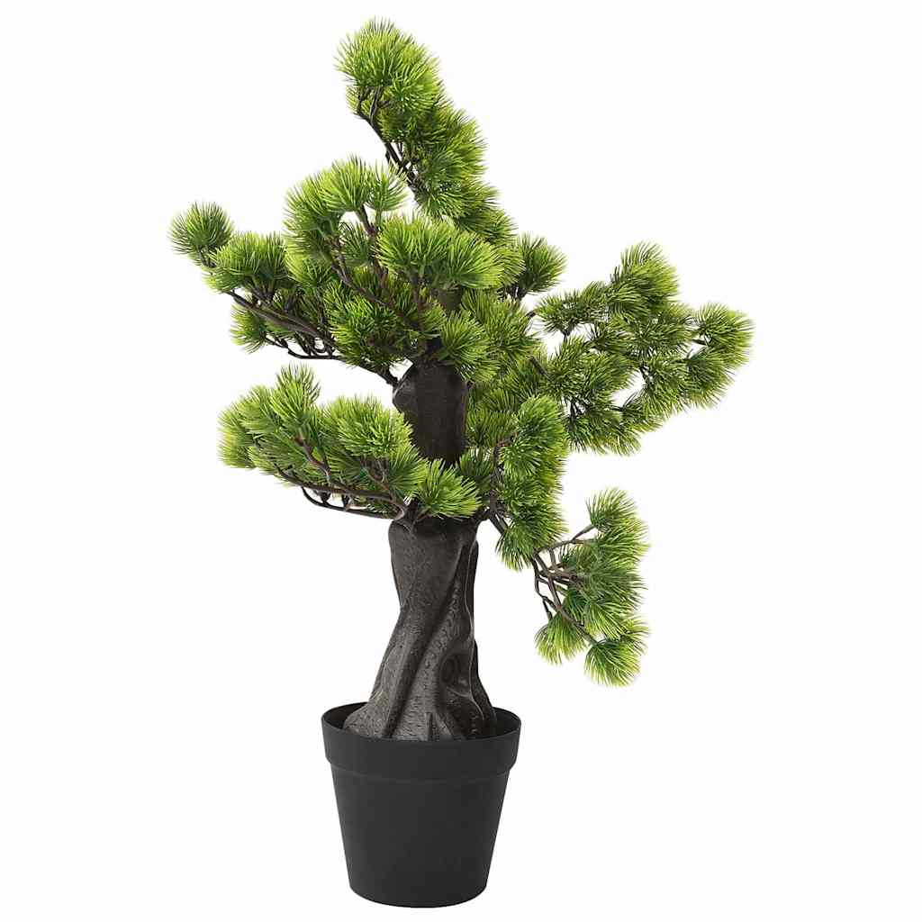 vidaXL Sztuczne bonsai z sosny, z doniczką, 60 cm, zielone