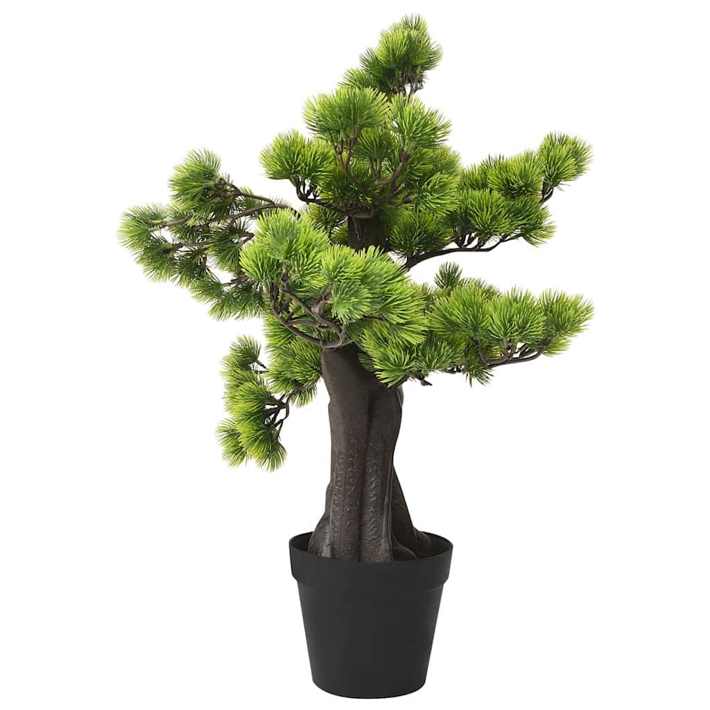 vidaXL Sztuczne bonsai z sosny, z doniczką, 60 cm, zielone