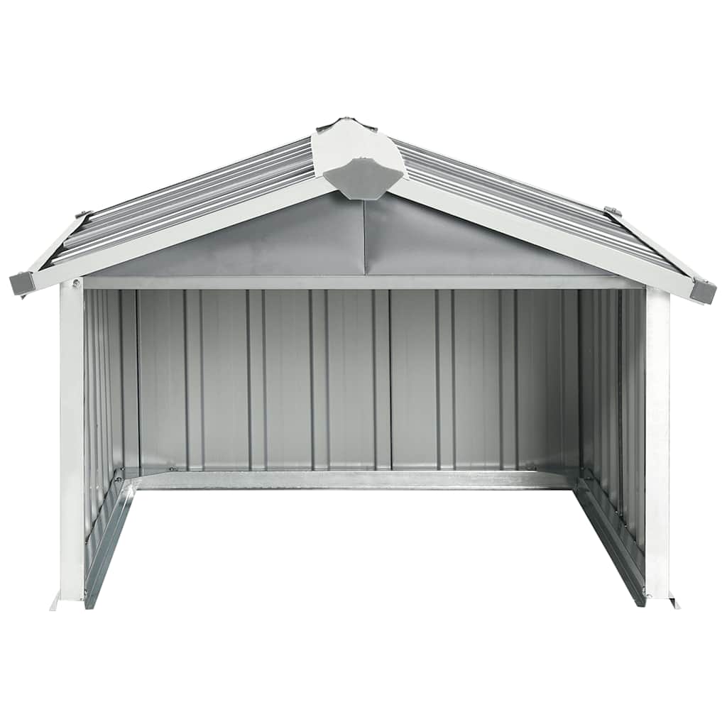 vidaXL Garaż dla kosiarki robotycznej, 92x97x63 cm, galwanizowana stal
