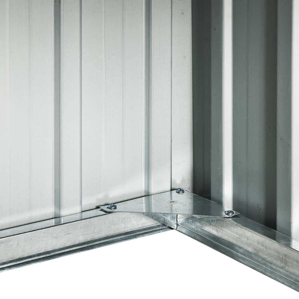 vidaXL Garaż dla kosiarki robotycznej, 92x97x63 cm, galwanizowana stal