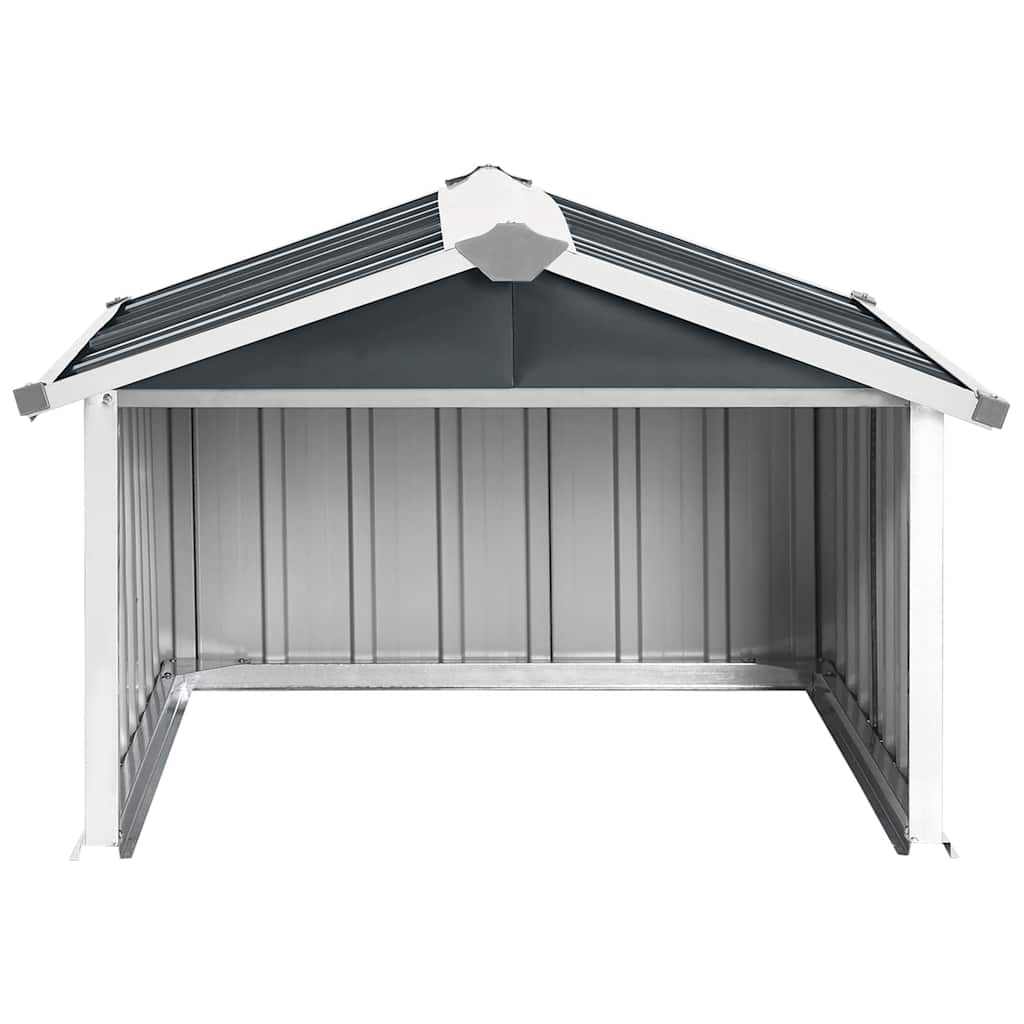 vidaXL Garaż dla kosiarki robotycznej, 92x97x63 cm, stal, antracytowa