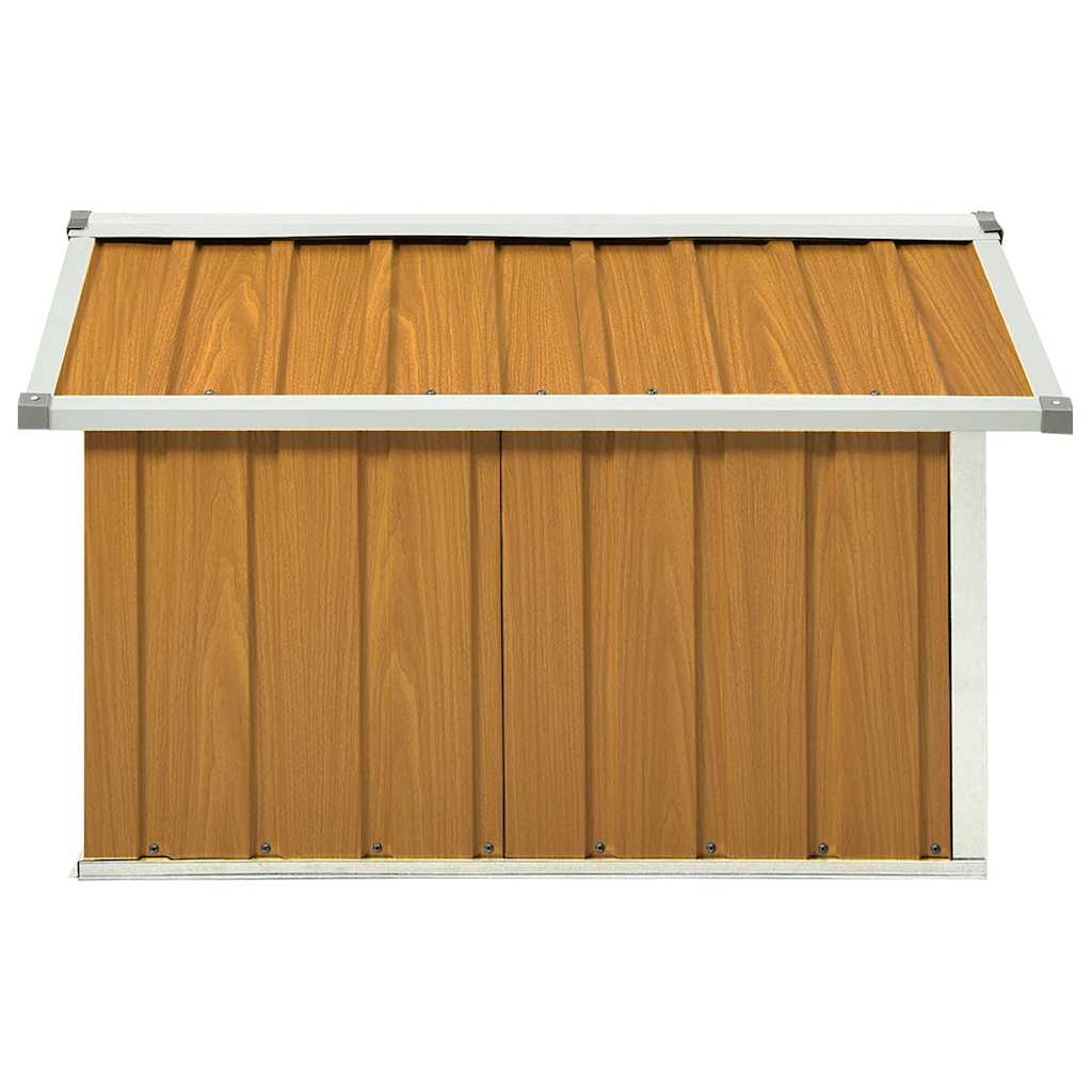 vidaXL Garaż dla kosiarki robotycznej, 92x97x63 cm, galwanizowana stal