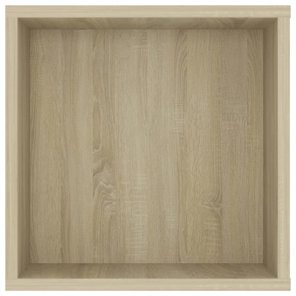 vidaXL Wisząca szafka pod TV, dąb sonoma, 102x35x35 cm