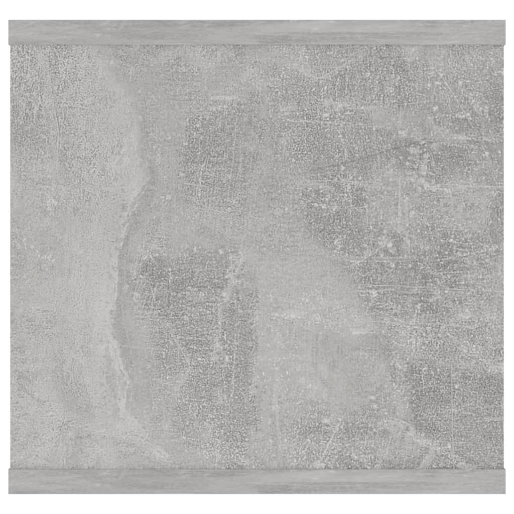 vidaXL Półka ścienna, szarość betonu, 102x30x29 cm