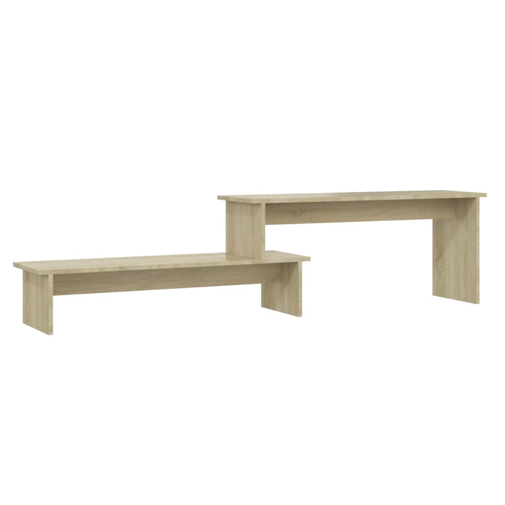 vidaXL Szafka pod TV, dąb sonoma 180x30x43 cm, materiał drewnopochodny