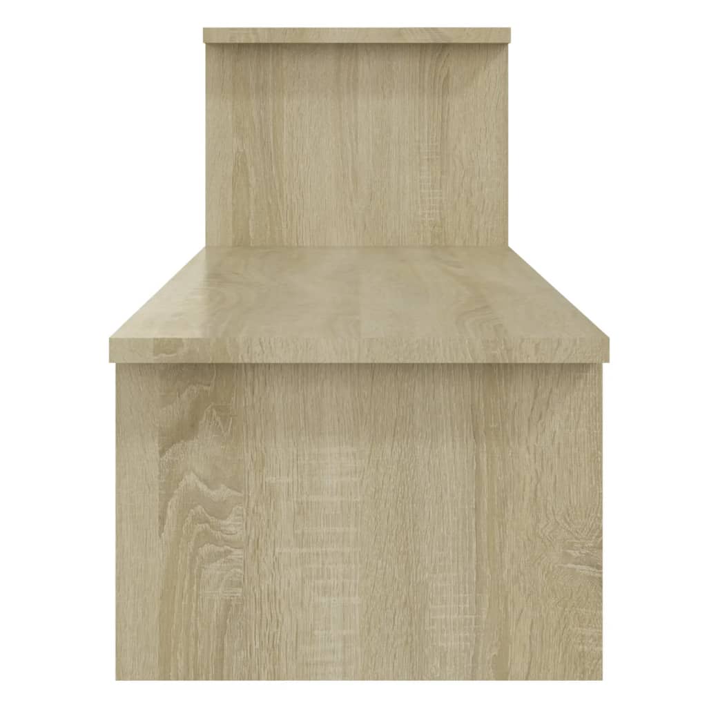 vidaXL Szafka pod TV, dąb sonoma 180x30x43 cm, materiał drewnopochodny