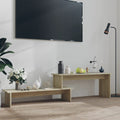 vidaXL Szafka pod TV, dąb sonoma 180x30x43 cm, materiał drewnopochodny