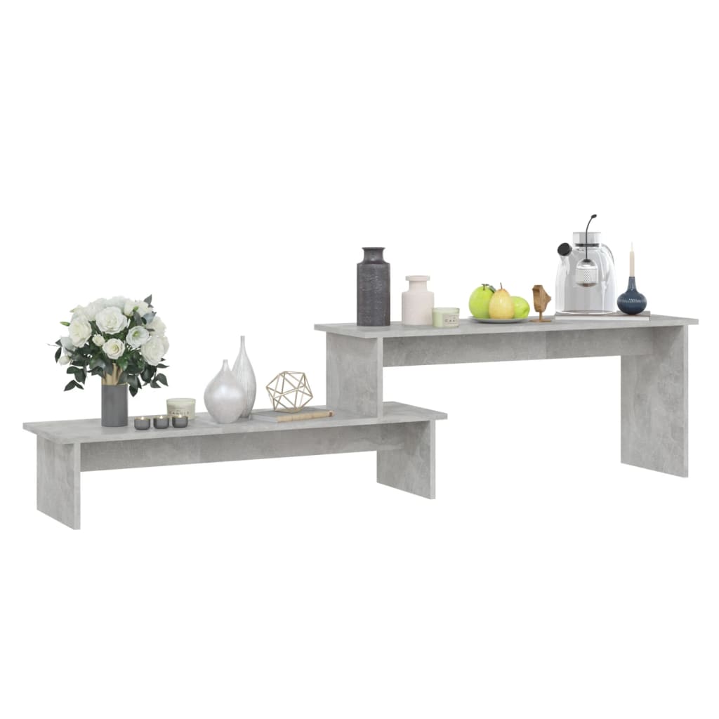 vidaXL Szafka pod TV, szarość betonu, 180x30x43 cm