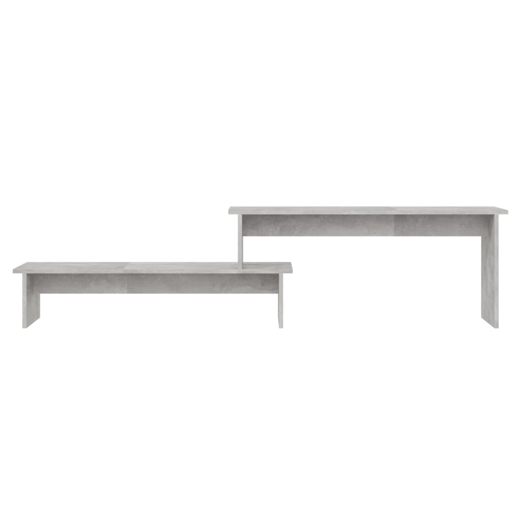 vidaXL Szafka pod TV, szarość betonu, 180x30x43 cm