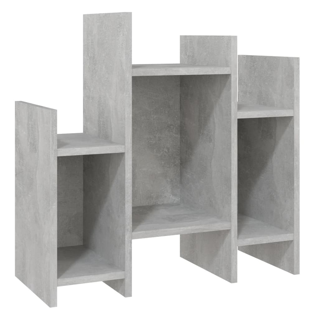 vidaXL Szafka boczna, szarość betonu, 60x26x60 cm
